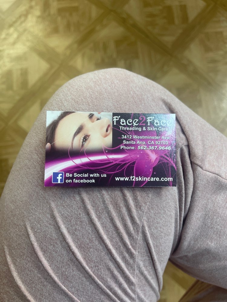 FACE2FACE THREADING & SKINCARE Updated September 2024 10 Photos