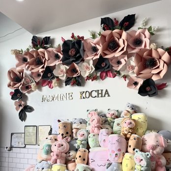 Jasmine Kocha - a large pile of stuffed animals - Coffee & Tea Near Me - San Jose, California Jasmine Kocha - a large pile of stuffed animals - Coffee & Tea Near Me - San Jose, California