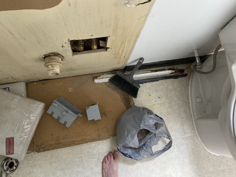 Slide of Johnson plumbing & waterproofing