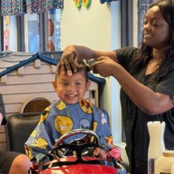 Bananas Salon for Kids - Natalie and Jimmy