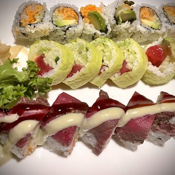 Ichiban Sushi - F17. Peter Roll F10. Green Tea Roll F13. Kamikaze Roll - Japanese Near Me - Oakdale, New York Ichiban Sushi - F17. Peter Roll F10. Green Tea Roll F13. Kamikaze Roll - Japanese Near Me - Oakdale, New York