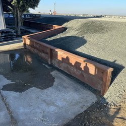 C Scott Construction & Landscaping - Base rock installed. Retaining wall installed.