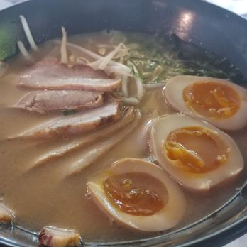 Super Sushi - Tonkotsu Ramen with chashu and egg - Sushi Bars Near Me - Las Vegas, Nevada