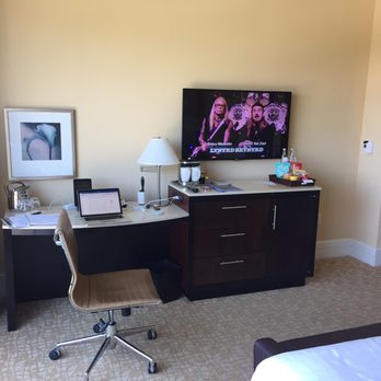 The Beverly Hilton - Decor is plain, desk high, chair short - Hotels Near Me - Beverly Hills, California The Beverly Hilton - Decor is plain, desk high, chair short - Hotels Near Me - Beverly Hills, California