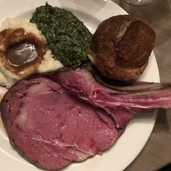 Five Crowns - Five Crowns Cut w/ Yorkshire Pudding, Creamed Spinach and Mashed Potatoes - Steakhouses Near Me - Corona del Mar, California Five Crowns - Five Crowns Cut w/ Yorkshire Pudding, Creamed Spinach and Mashed Potatoes - Steakhouses Near Me - Corona del Mar, California