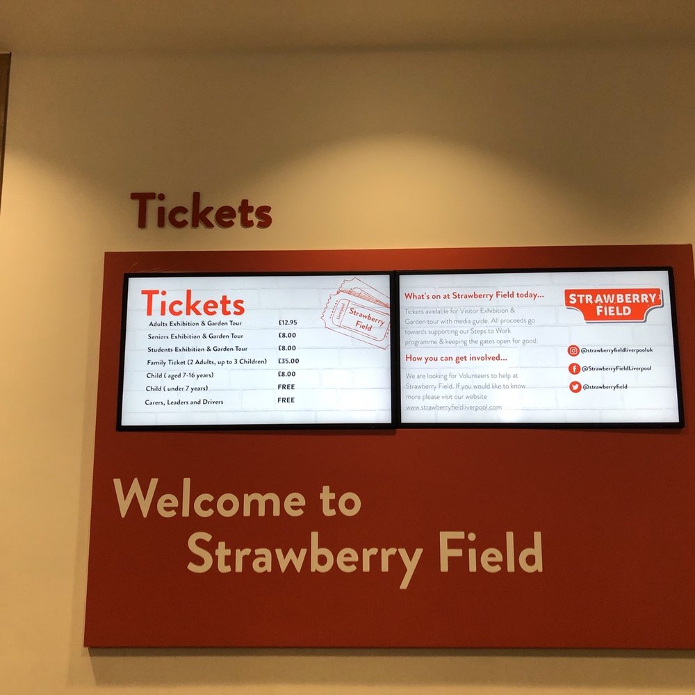 The Strawberry Field Gate - Landmarks & Historical Buildings Near Me - Liverpool, XMS