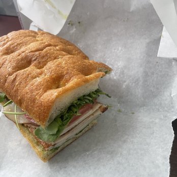Little Food Studio - The Ellen - Turkey, prosciutto, arugula, tomato, pesto - Sandwiches Near Me - Washington, DC, District of Columbia