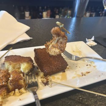 Soul 2 Go - Hot honey fried cornbread with a chicken tender - Soul Food Near Me - Columbus, Ohio Soul 2 Go - Hot honey fried cornbread with a chicken tender - Soul Food Near Me - Columbus, Ohio