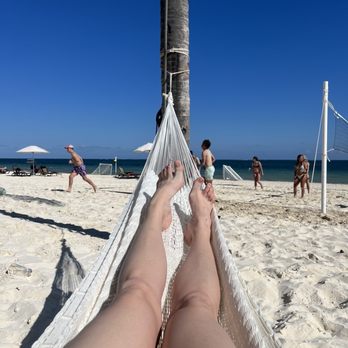 Dreams Riviera Cancun - Beach lounging :) - Hotels Near Me - Puerto Morelos, ROO