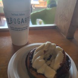 Seal Beach Fog and Cinnamon Roll