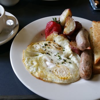 Macrina Bakery & Cafe - Standard breakfast fare. Chicken sausage, eggs, and brioche - Bakeries Near Me - Seattle, Washington Macrina Bakery & Cafe - Standard breakfast fare. Chicken sausage, eggs, and brioche - Bakeries Near Me - Seattle, Washington