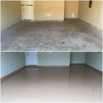 Mitch Cohn Contractor - Garage Floor Painting with Epoxy Compound - Painters Near Me - Conroe, Texas