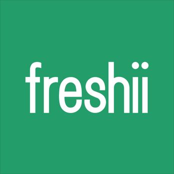 Freshii - a green background with the word freshii in white - Salad Near Me - Airdrie, Alberta