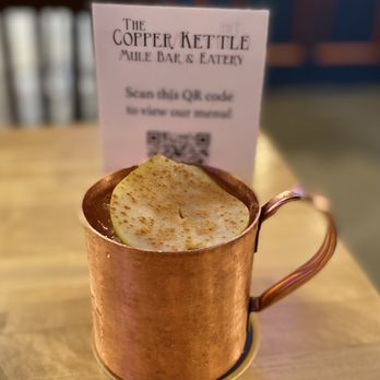The Copper Kettle - Spiced Pear Mule - Bars Near Me - Lincoln, Nebraska