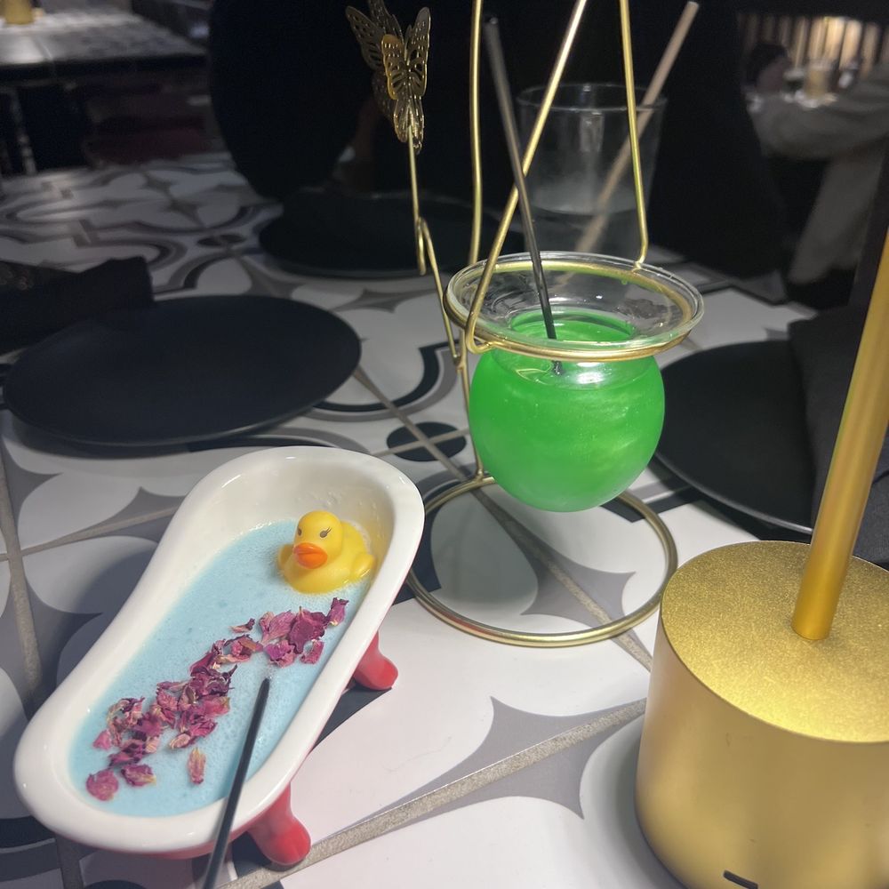 Rosalia's Kitchen - Cocktails: Can you rub my duckie? & Tink-Her-Bell - Italian Near Me - Miramar, Florida Rosalia's Kitchen - Cocktails: Can you rub my duckie? & Tink-Her-Bell - Italian Near Me - Miramar, Florida