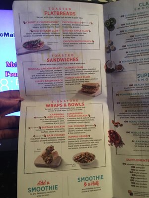 Menu photo 2 Tropical Smoothie Cafe Lawton, OK Menu photo 2 Tropical Smoothie Cafe Lawton, OK