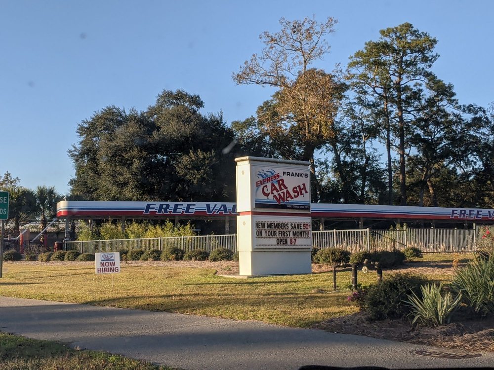 Frank’s Express Car Wash, Summerville Roadtrippers