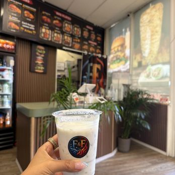Fin & Fire - Okroshka/yogurt cucumber drink the best refreshing beverage ever - Armenian Near Me - North Hollywood, California