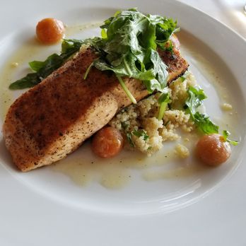 333 Pacific - The catch of the day. Herb grilled salad on a bed of quinoa. - Steakhouses Near Me - Oceanside, California 333 Pacific - The catch of the day. Herb grilled salad on a bed of quinoa. - Steakhouses Near Me - Oceanside, California