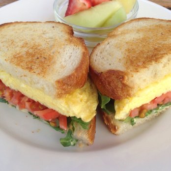 Tickle Tree Cafe - Breakfast sandwich, so light and refreshing! - Cafes Near Me - La Crescenta, California