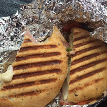 Bagel Mainea - Cappi Provolone panini - Bagels Near Me - Augusta, Maine