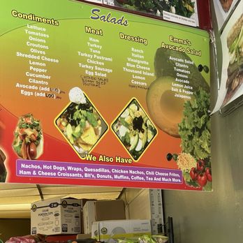 Emma's Snack Shop - Menu - Sandwiches Near Me - Inglewood, California Emma's Snack Shop - Menu - Sandwiches Near Me - Inglewood, California
