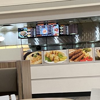 ZARA HALAL GRILL - Side View from table in food court - Mediterranean Near Me - Philadelphia, Pennsylvania ZARA HALAL GRILL - Side View from table in food court - Mediterranean Near Me - Philadelphia, Pennsylvania