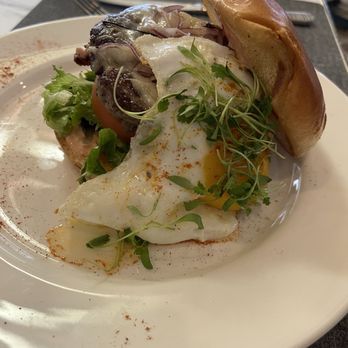 Forke Restaurant - Hangover burger - French Near Me - Las Vegas, Nevada