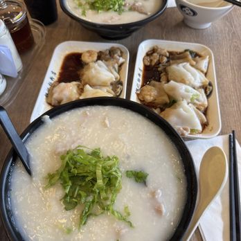 Yin Ji Chang Fen - Pork&Century egg congee, liver congee and two rice rolls every - Cantonese Near Me - Richmond, British Columbia Yin Ji Chang Fen - Pork&Century egg congee, liver congee and two rice rolls every - Cantonese Near Me - Richmond, British Columbia