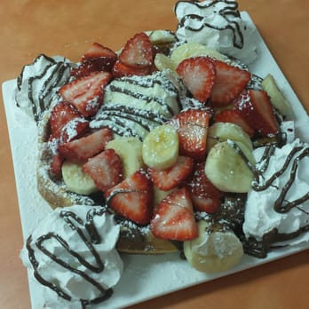 The 3rd Wave Cafe - Strawbella Waffle with Banana - Cafes Near Me - Lyndhurst, New Jersey The 3rd Wave Cafe - Strawbella Waffle with Banana - Cafes Near Me - Lyndhurst, New Jersey