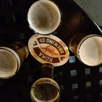 Kona Brewing - We shared a flight ...since we're not catching a flight - Pubs Near Me - Honolulu, Hawaii Kona Brewing - We shared a flight ...since we're not catching a flight - Pubs Near Me - Honolulu, Hawaii