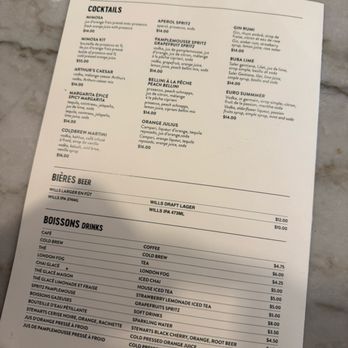 Arthurs - Menu - Breakfast & Brunch Near Me - Montreal, Quebec