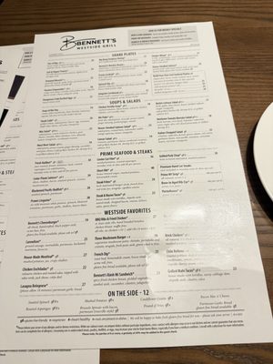 Menu photo 6 Bennett's Westside Grill Rocklin, CA