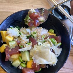 Negishi - Poke Tuna bowl. All rice