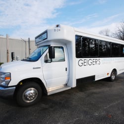 Geiger's Limousine & Transportation - 24 passenger bus exterior