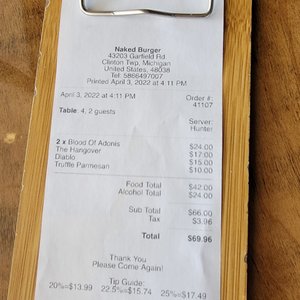 NAKED BURGER - 178 Photos & 152 Reviews - 43203 Garfield Rd, Clinton