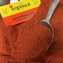 Imperial Spice Company - Freshly ground California Chili.  Stop in anytime for fresh product, we're here to answer any questions you have.