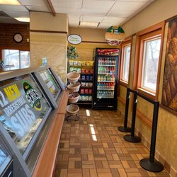 Clean order area. Cookies well stocked.