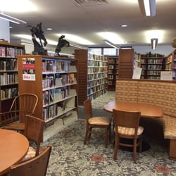 Oceanic Free Library - Sitting area for studying or reading.