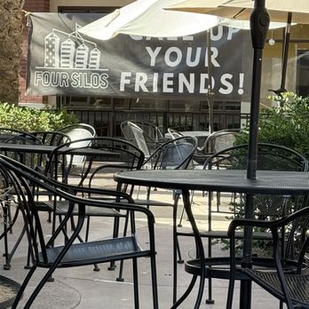 Four Silos Brewery Coffee And Beer House - The sign is more welcoming than the teenage girl working counter. - Coffee & Tea Near Me - Gilbert, Arizona Four Silos Brewery Coffee And Beer House - The sign is more welcoming than the teenage girl working counter. - Coffee & Tea Near Me - Gilbert, Arizona