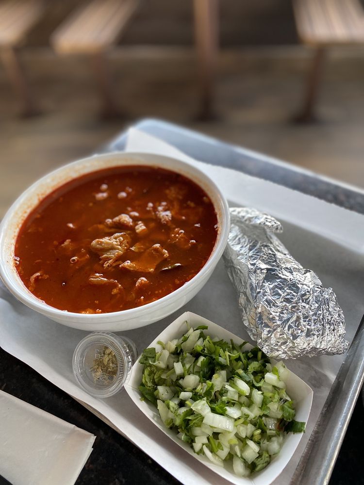 Food from Los Panchos Taco Shop