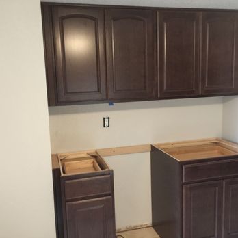Gaio Contracting - Dry bar cabinets fit perfectly for standard wine cooler. - General Contractors Near Me - Peoria, Arizona