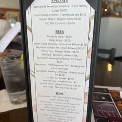 Red Onion Cafe - Menu