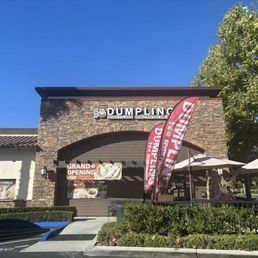 Exterior outside entrance of Seven Folding Dumpling House - Mission Viejo, California Exterior outside entrance of Seven Folding Dumpling House - Mission Viejo, California