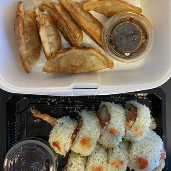 Chobop - Spicy Crunchy Tuna-Cut Roll and Gyoza - Sushi Bars Near Me - Costa Mesa, California