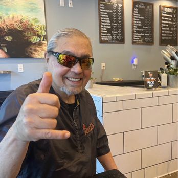 Ohana Cafe - My brother making shaka when we went to get iced mango black tea with stevia... so good!!! Croinuts & a good variety of donuts!!! Aloha - Coffee & Tea Near Me - Stockton, California Ohana Cafe - My brother making shaka when we went to get iced mango black tea with stevia... so good!!! Croinuts & a good variety of donuts!!! Aloha - Coffee & Tea Near Me - Stockton, California