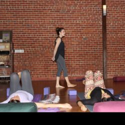 The Soulful Yogi - Meredith teaching at The Yoga Shala in downtown SJ