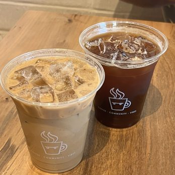 Vigilante Coffee - iced maple spice latte and americano - Coffee & Tea Near Me - Oceanside, California Vigilante Coffee - iced maple spice latte and americano - Coffee & Tea Near Me - Oceanside, California