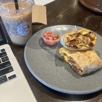 Tru Bru - breakfast burrito - Coffee & Tea Near Me - Orange, California Tru Bru - breakfast burrito - Coffee & Tea Near Me - Orange, California