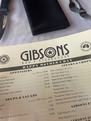 Menu photo 5 Gibsons Bar & Steakhouse Rosemont, IL Menu photo 5 Gibsons Bar & Steakhouse Rosemont, IL